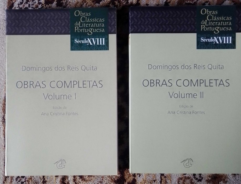 Obras completas de Domingos dos Reis Quita (Reedição)