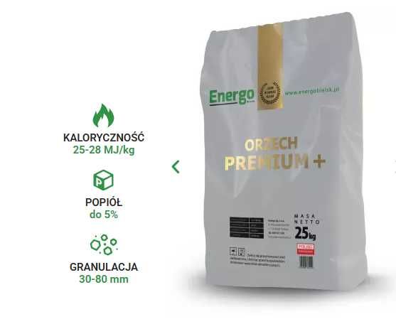 Węgiel Orzech Premium+ workowany - Eko Park Łomża