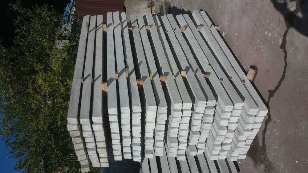 Стовпчики бетонні армовані , стовпці для огорожі. Стовпи, Сітка: 200 ...