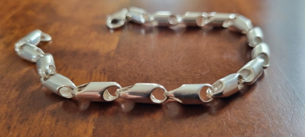 Srebrna bransoletka vintage 925