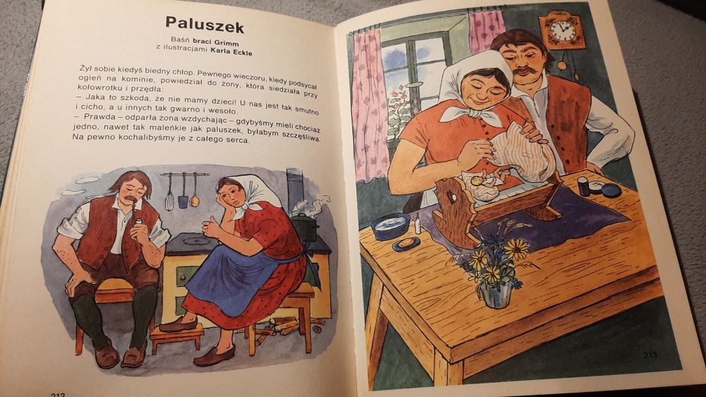 Baśnie domowe bez stempli 240 str. piękne klasyczne ilustracje