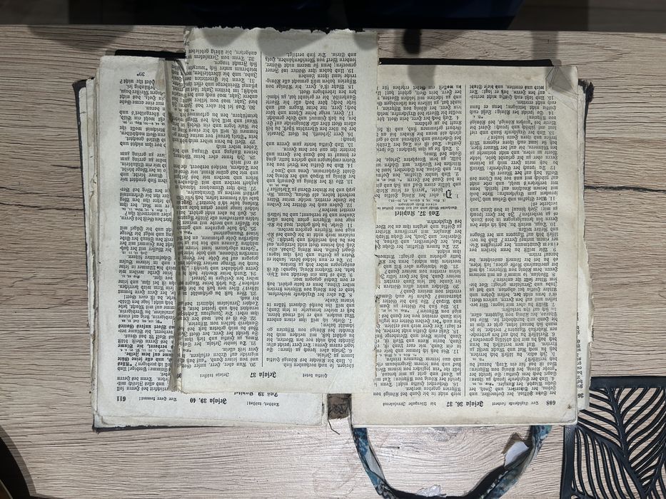 Stara biblia po niemiecku