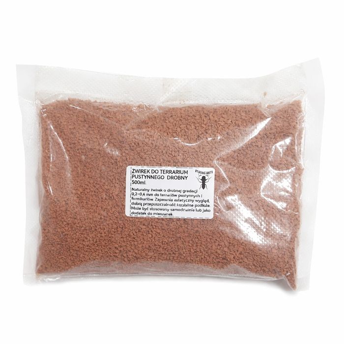 Podłoże do terrarium pustynnego Terra Flame żwir pustynny 0,2–0,4. 500