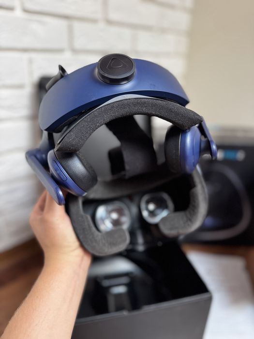 Gogle VR HTC Vive Pro 2 Headset 5K 120Hz Tylko Gogle Sprawne Komplet ze Zdjęć