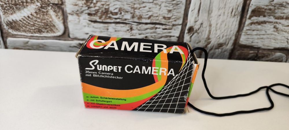 Kompaktowy aparat fotograficzny Sunpet 35 mm
