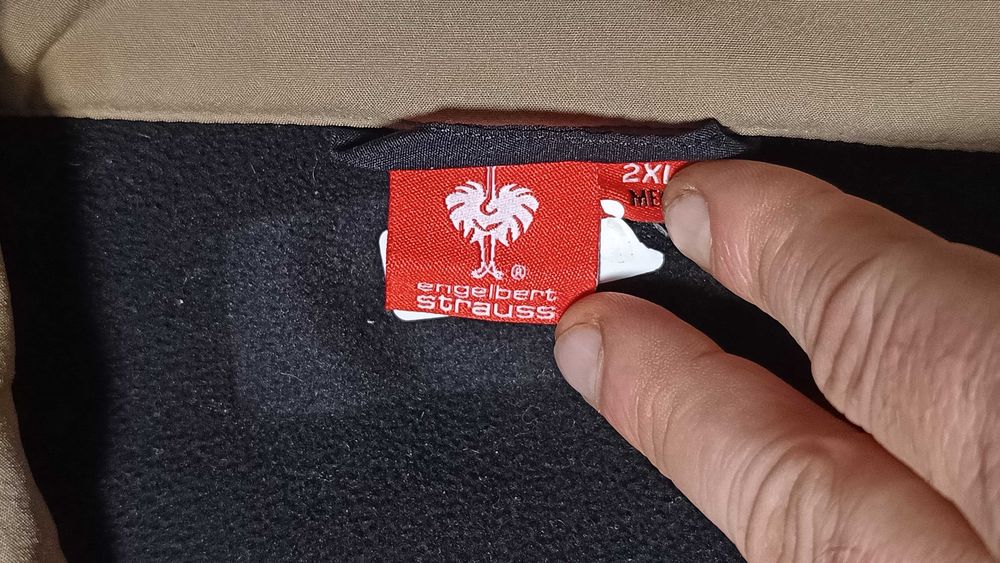 Męska kamizelka softshell ENGELBERT STRAUSS DRYPLEXX r.2XL st.b.dobry