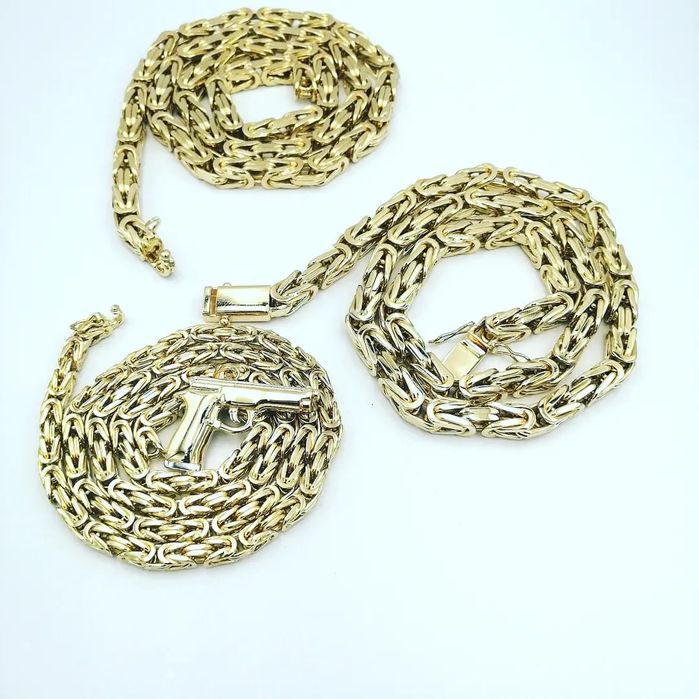 Złoty Łańcuszek Królewski 220g Nataliebizu.