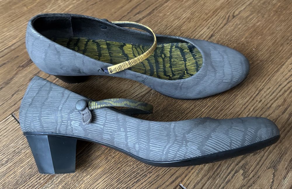 Camper twins туфлі в стилі мері джейн шкіра р.40(26 см)