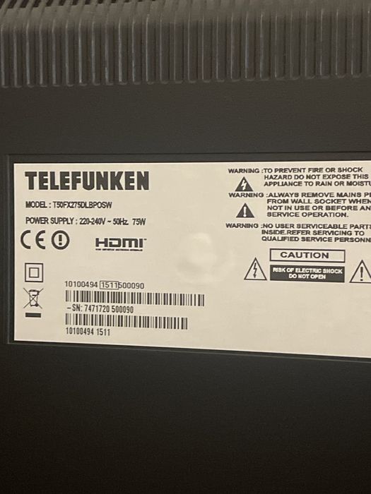 Телевізор Telefunken