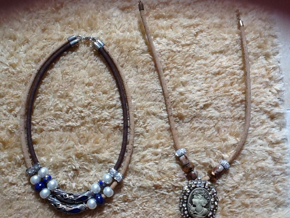 Colares Artesanais de Cortiça - Portes Incluidos -