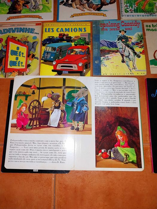 Livros Infantis Antigos Lote - Anos 50 a 80