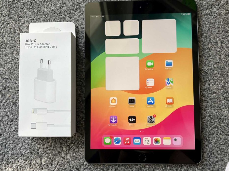 Apple iPad 10.2" 7 GENERACJI 128GB WIFI Cellular LTE Grey Pencil Gwar