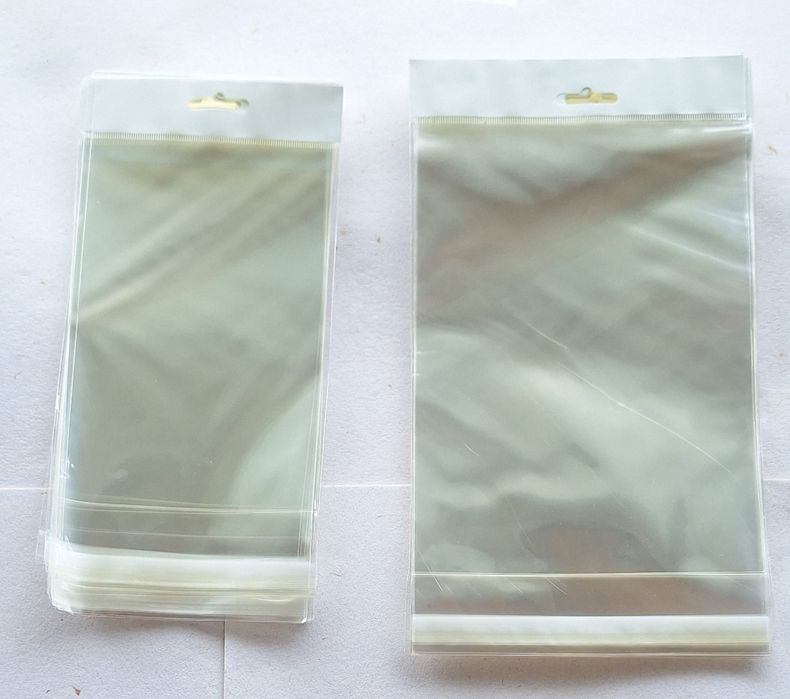 Saco plástico c/adesivo