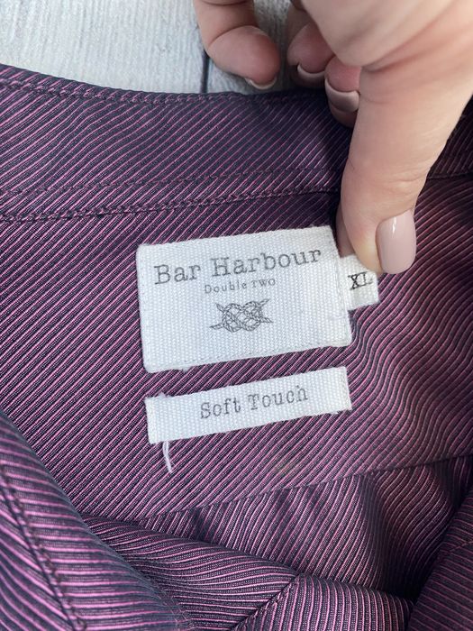 Мужская рубашка с коротким рукавом bar harbour xl(52)