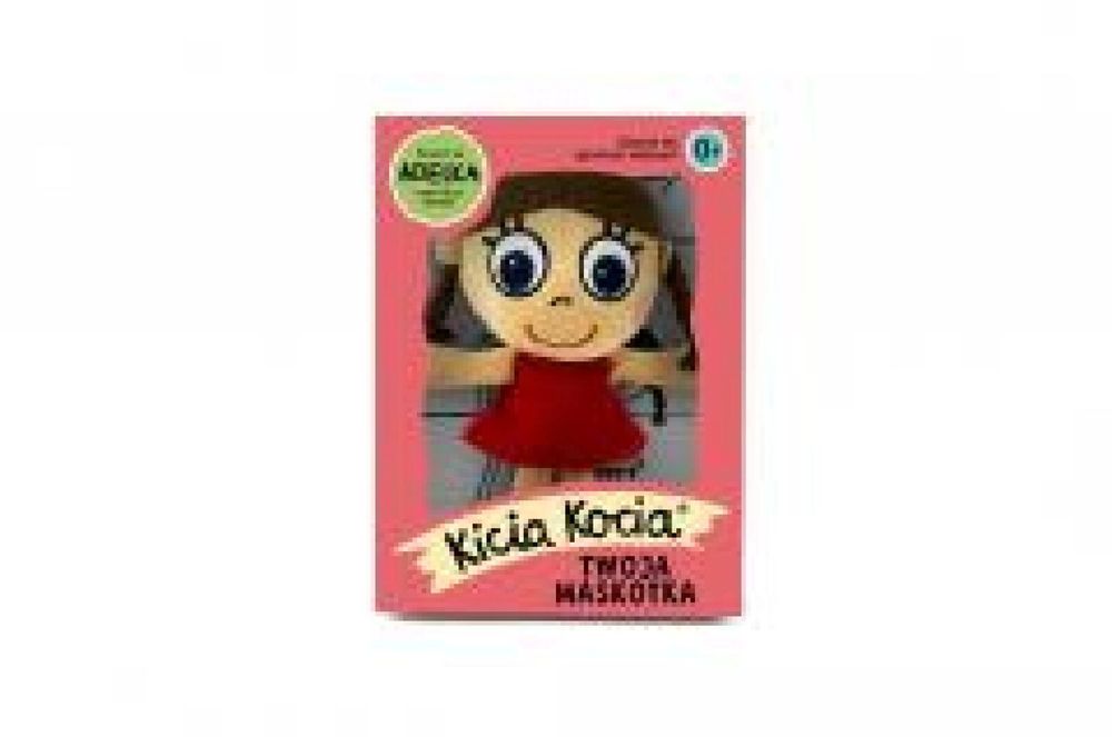 Kicia Kocia - maskotka Adelka w pudełku pudełko,141x200 mm