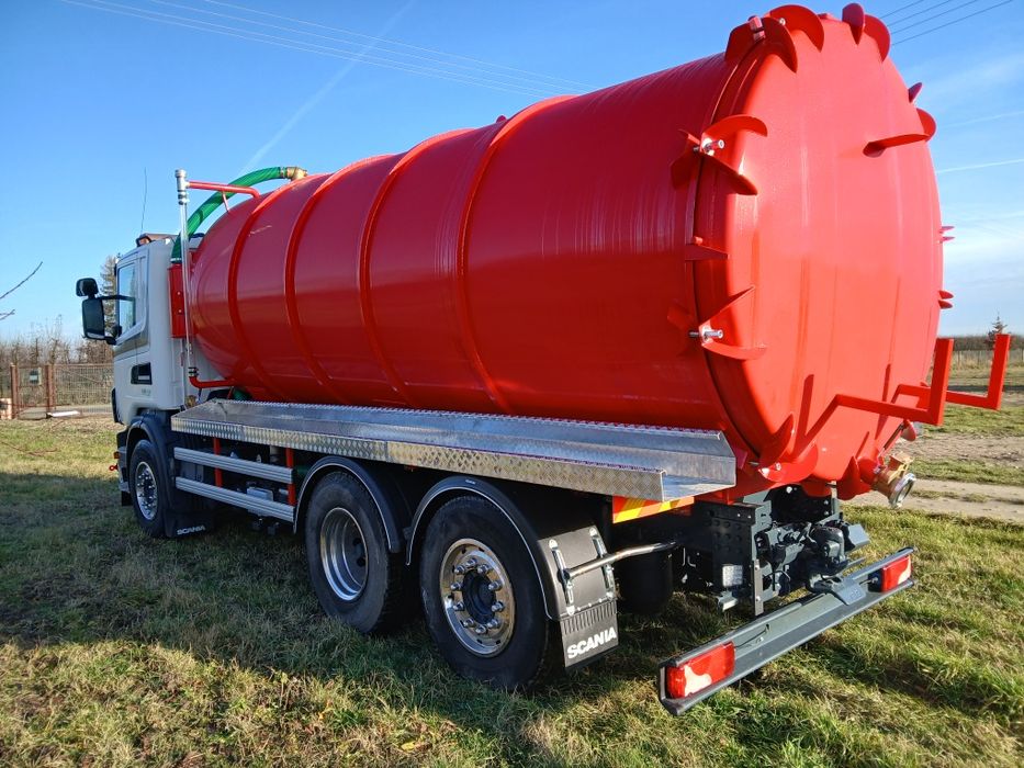 Scania G440 asenizacyjny beczka szambiarka asenizacja beszkowoz