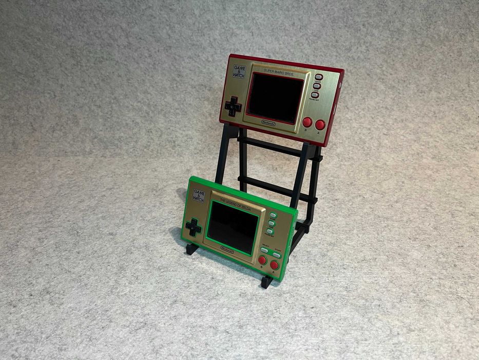 Stojak ozdobny na 3 konsole Nintendo Game&Watch