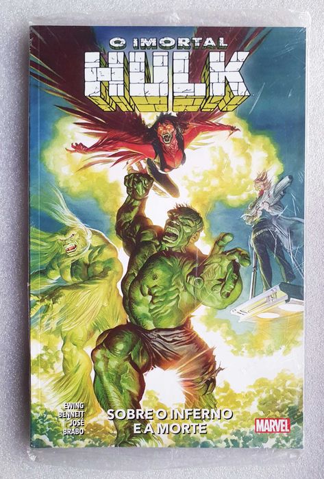 Livro BD ~ "O IMORTAL HULK" - Sobre o Inferno e a Morte ~ Marvel ~ Livro 10 ~ 2023