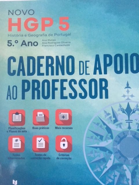 Novo HGP 5, História e Geografia de Portugal 5ºano - Caderno do prof.