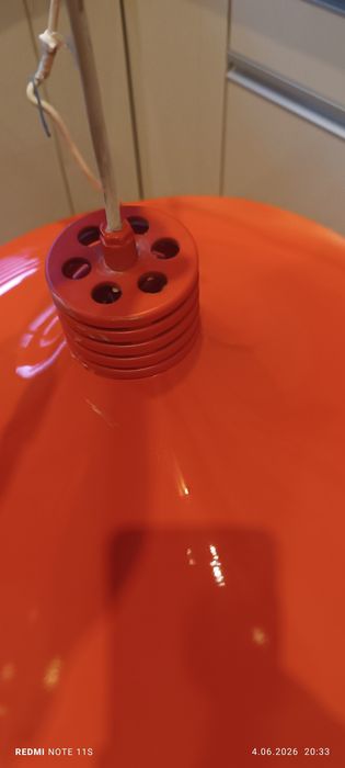 Lampa wisząca POLAM Piła PRL