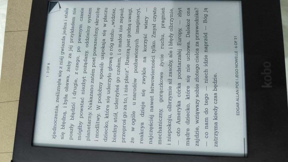 KOBO Aura HD czytnik ebooków e-ink