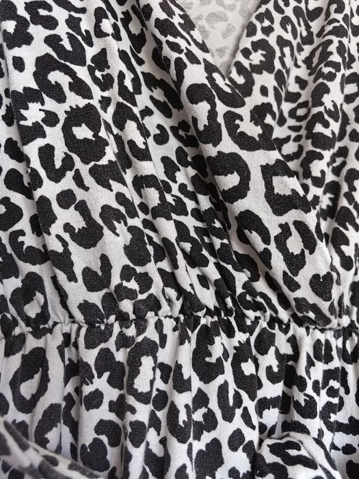 Bawełniana sukienka panterka