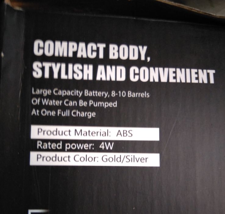 Bomba eletrica para garrafão de água, doseador, dispensador