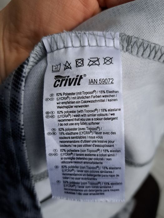 Koszulka bluzka sportowa crivit s m 36 38