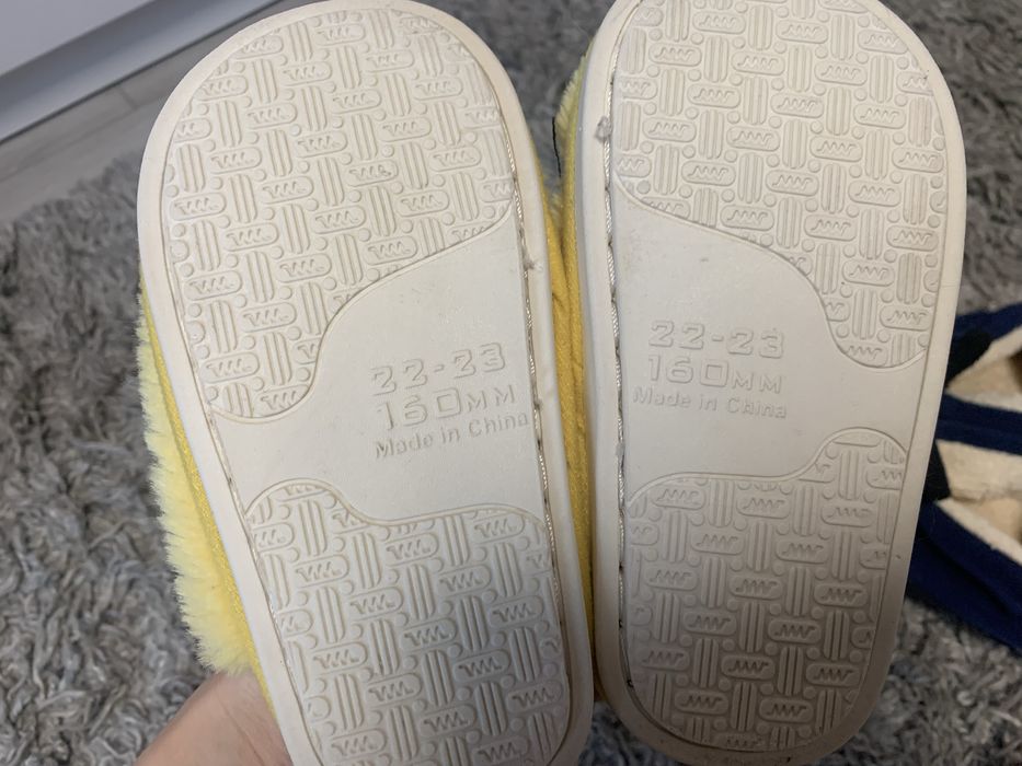 Дитячі тапки кімнатні