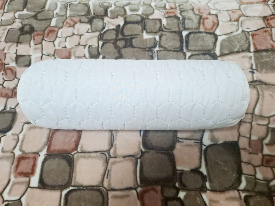 Валик 50на15 из гречневой лузги, Ортопедический, гипоаллергенный