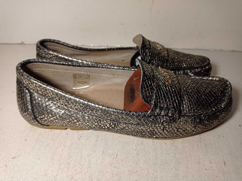 mokasyny skórzane Carinii