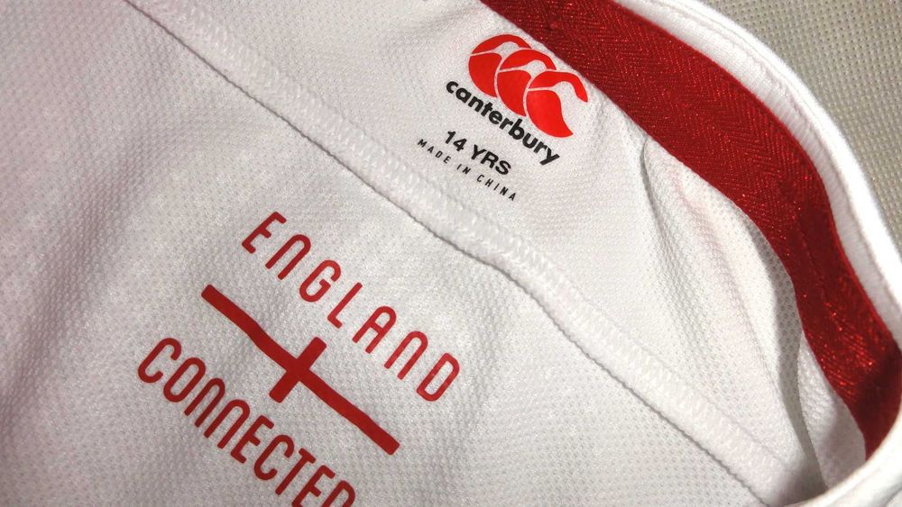 ENGLAND - CCC - Koszulka dla młodego rugbisty  - Rozmiar XS - 14 Lat