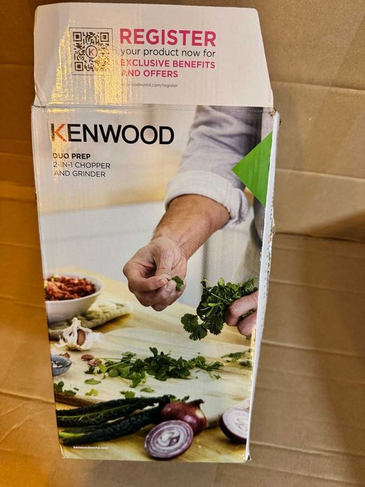 Kenwood Duo Prep CHP80.000SI siekacz + młynek 800W – NOWY