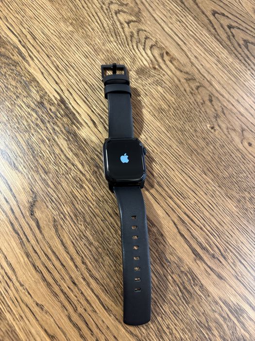 Apple Watch Series 7 GPS 45 mm шкіряний ремінець Nomad