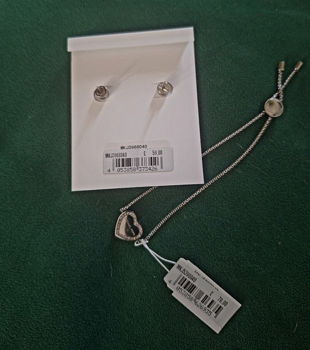 bransoletka kolczyki zestaw Michael Kors