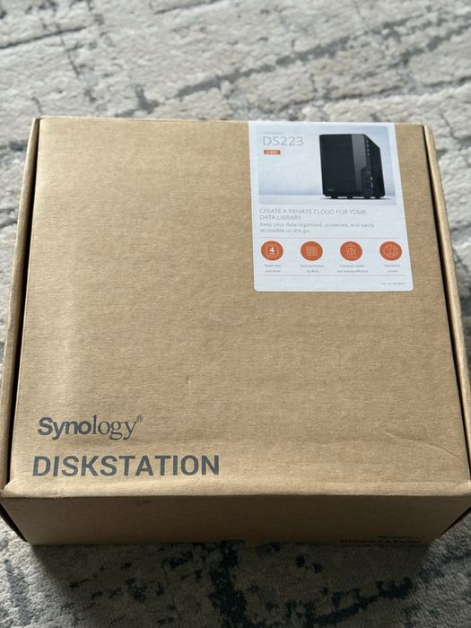 Мережеве сховище Synology DiskStation DS223 (NAS) – Нове, в коробці