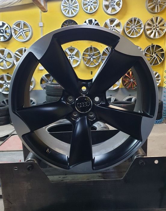 4×Felga aluminiowa Audi OE 7.5" x 18" 5x100 ET 39,5 ROTOR S-LINE 18