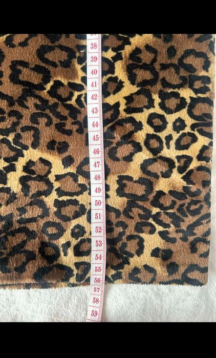 Spódnica brązowa czarna panterka