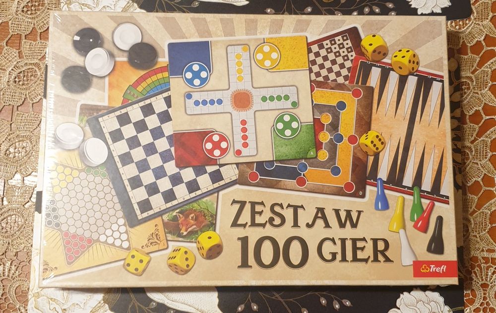 Zestaw 100 gier firmy Trefl!