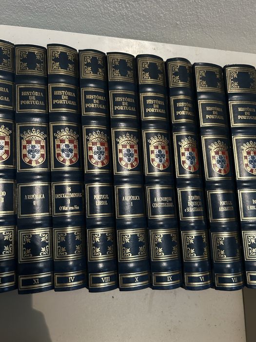 Vendo livros da historia de portugal