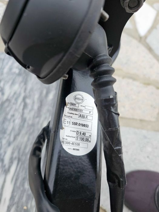 Engate de reboque Nissan Qashqai J11 – Original BRINK