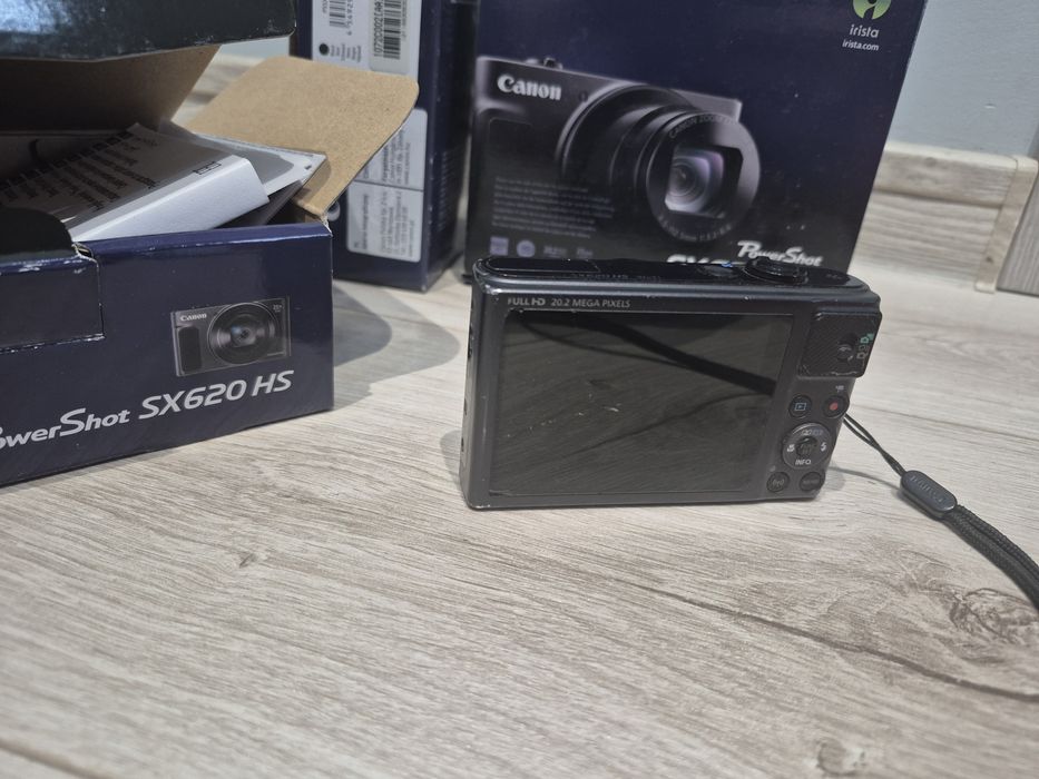 Aparat cyfrowy CANON PowerShot SX620 HS  zoom x25 FHD WiFi NFC 20mp