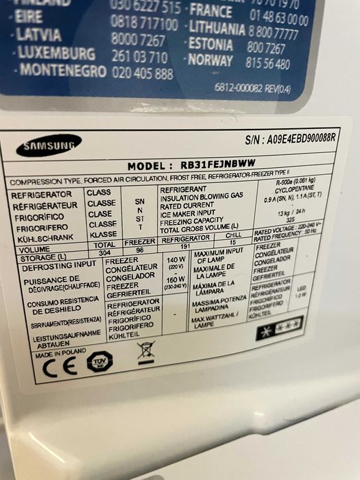 Frigorifico Samsung como novo.