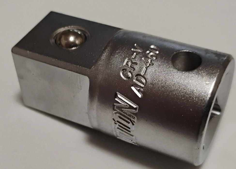 Redukcja przejście z 1/2" na 3/4" adapter honiton klucz