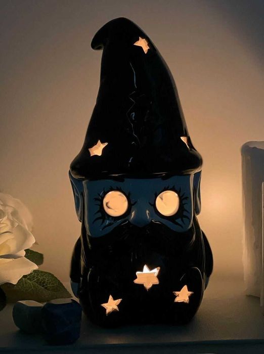 Підсвічник KILLSTAR Gnome Black керамічний