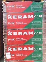 Pustak Ceramiczny Keram 25P+W 360/23,8/250