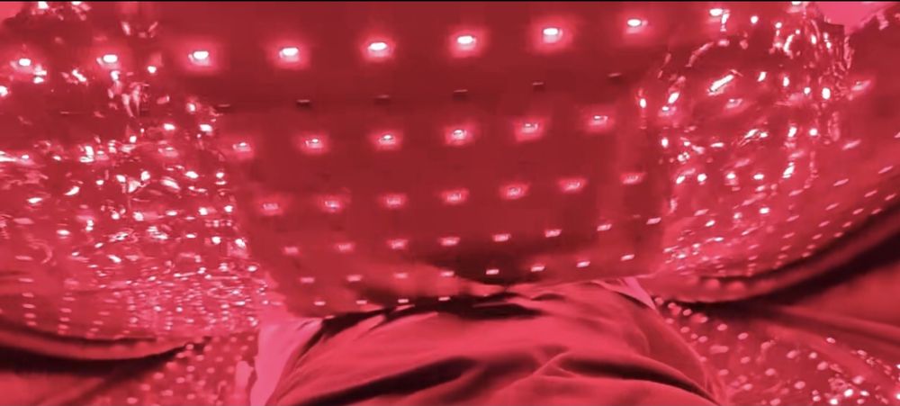 Saco-cama de terapia de luz vermelha novo  com 1,80 cm e 2352 leds