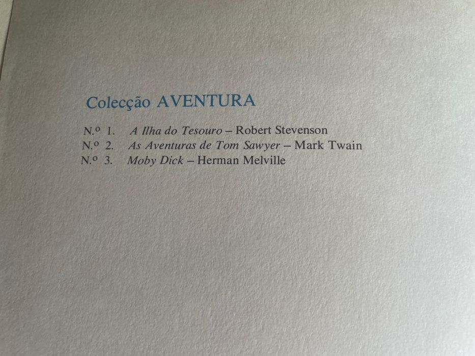Coleção Aventura 1970- As mais célebres obras da literatura juvenil