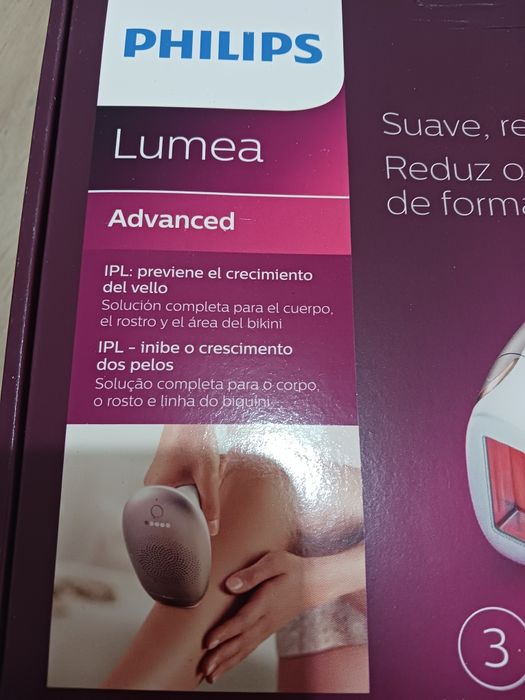 Philips Lumea Advanced com 3 acessórios