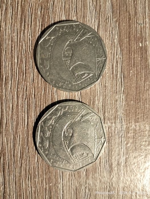 Moedas 50 escudos 1988